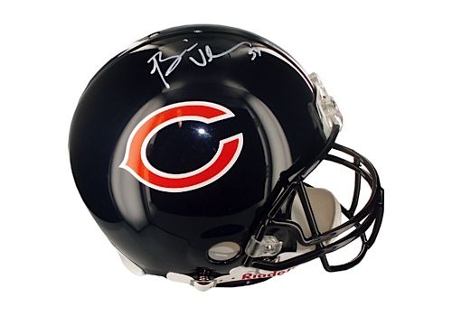Brian Urlacher Bears Full Size Authentic Helmet (Mounted Memories COA)